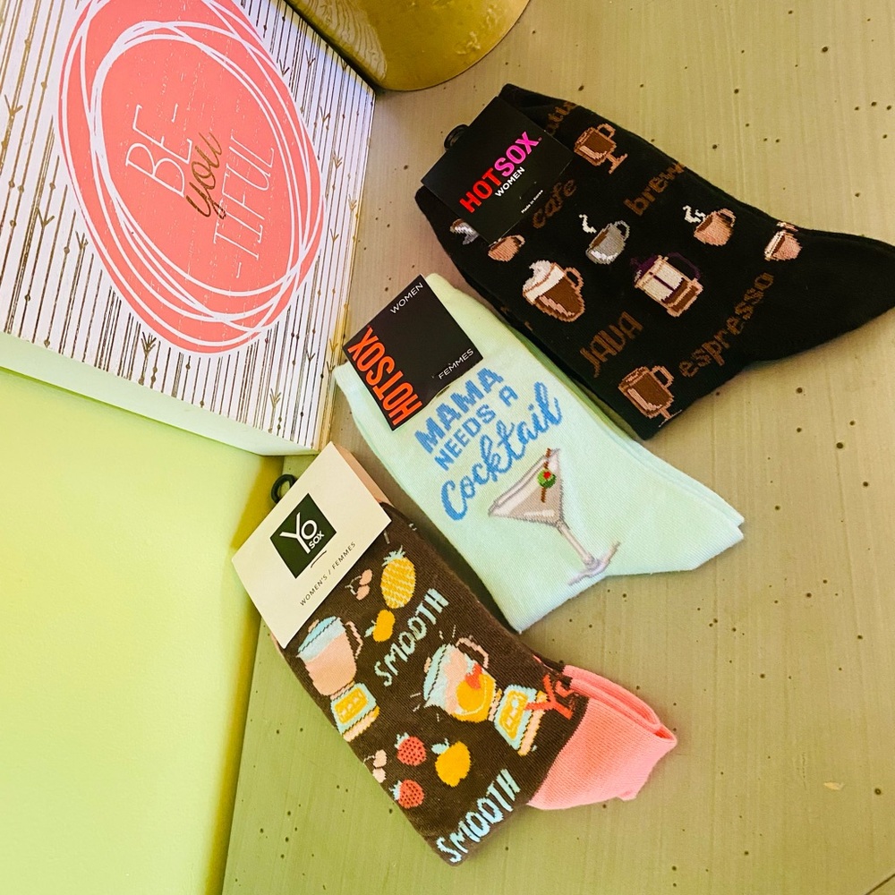 NWT Trio of Crew Socks